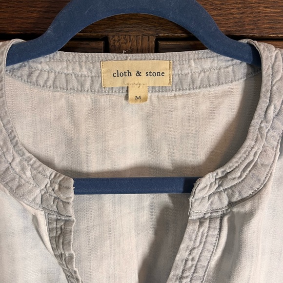 Anthropologie denim blouse - Picture 2 of 7